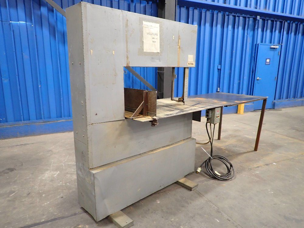 National Saw Works 2hp/9.8a Vertical Bandsaw - A