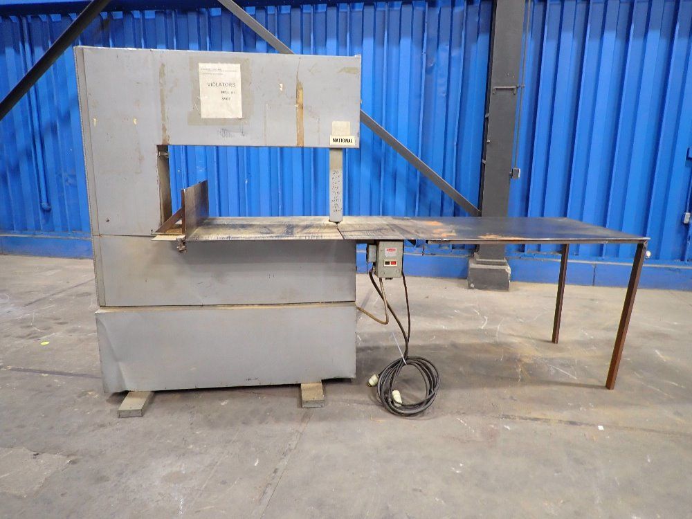 National Saw Works 2hp/9.8a Vertical Bandsaw - A