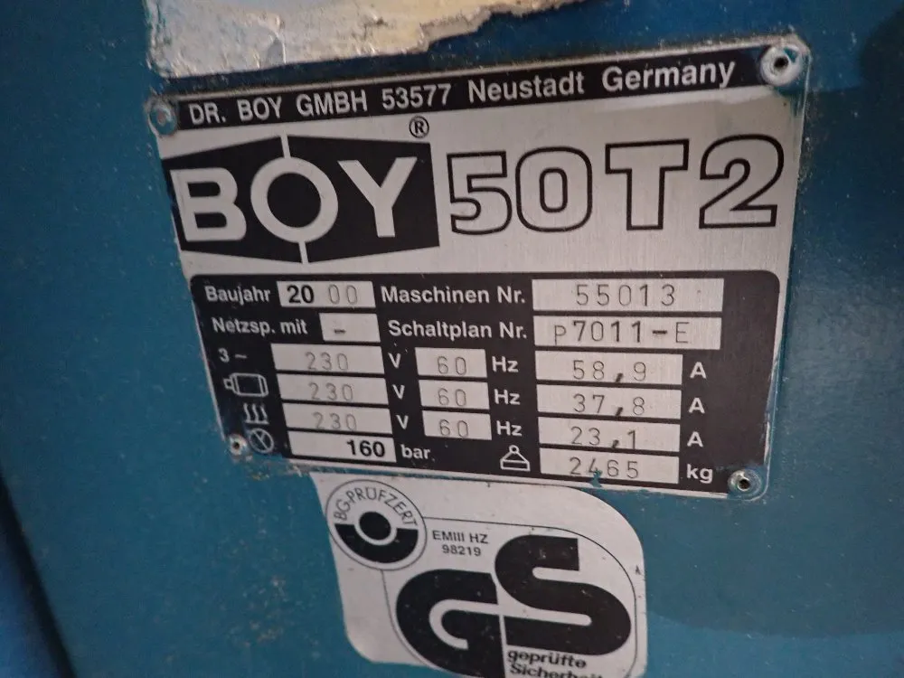 Boy Injection Molding Machine - 50t