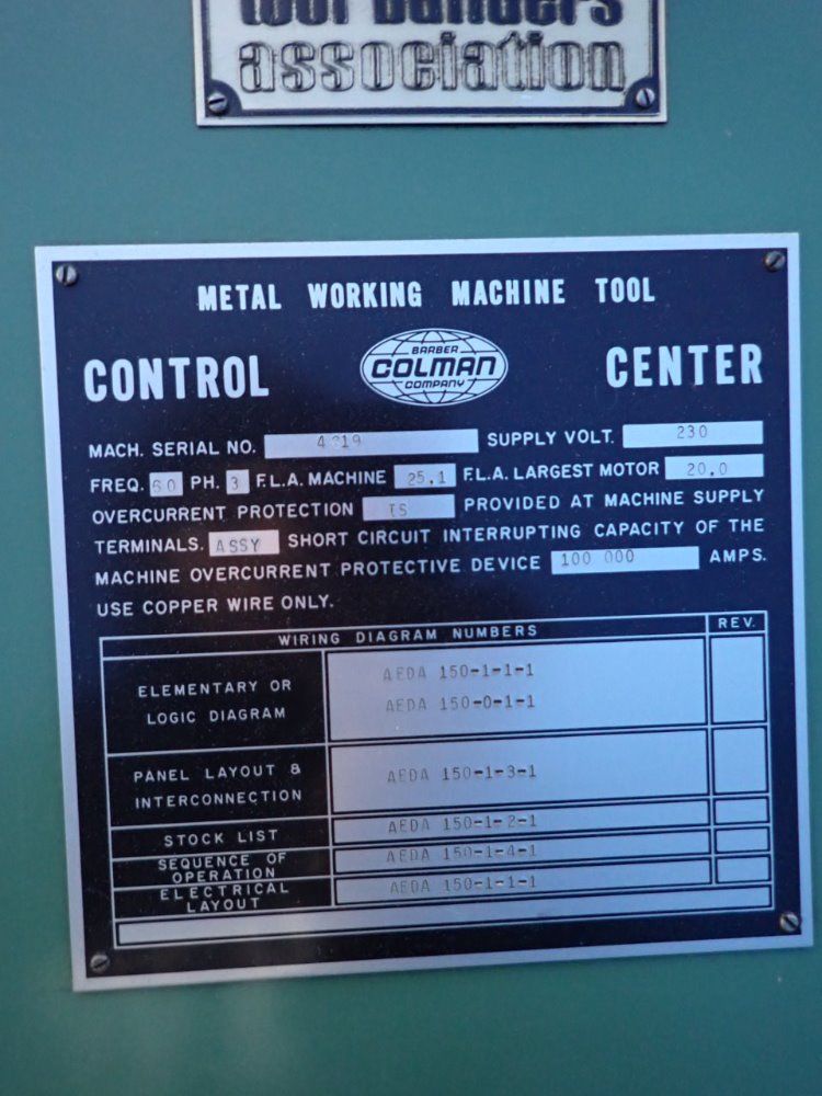 Barber Coleman 16-16 Hobber - 16-16