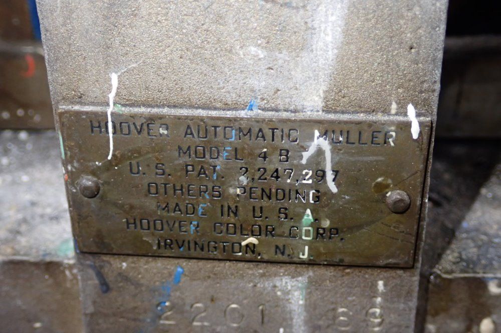 Hoover Color Corp Automatic Muller - 48