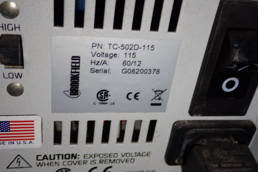 Brookfield Water Bath - Tc-502