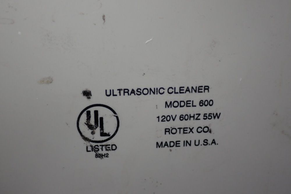 Vortex Co 5" X 5" X 3" Unltrasonic Cleaner - 600