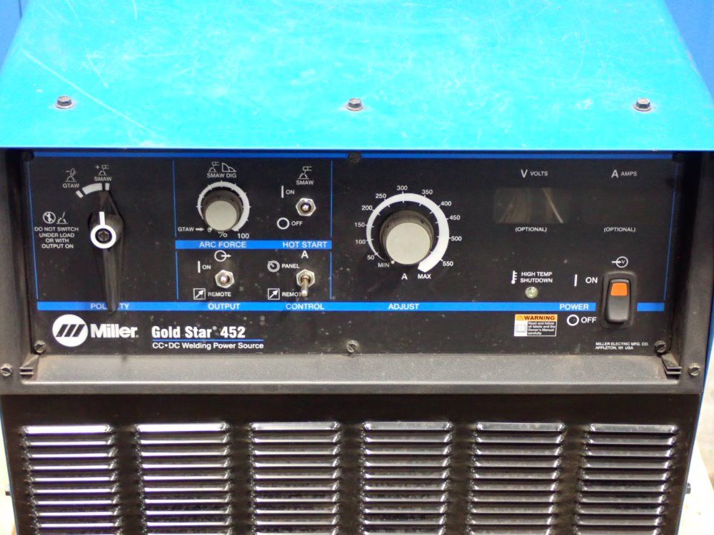 Miller 20-590amps Welder Power Source - Goldstar 452