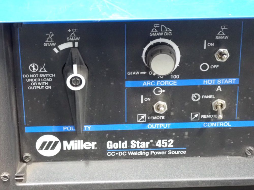 Miller 20-590amps Welder Power Source - Goldstar 452