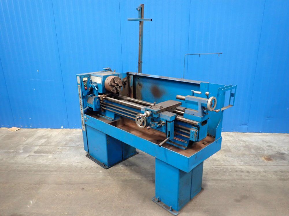 Standard Modern 14" Swing, 40" Centers, 1 1/4" Through Spindle Lathe - 1340