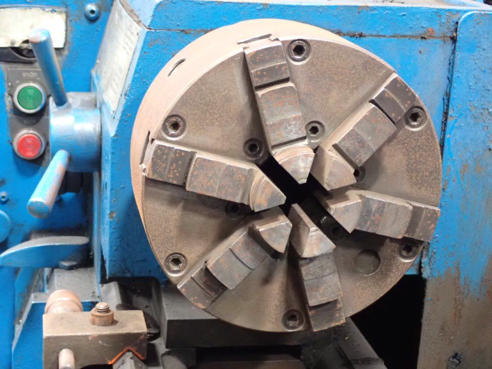 Standard Modern 14" Swing, 40" Centers, 1 1/4" Through Spindle Lathe - 1340