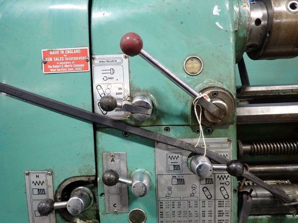 Harrison 12' X 19" Lathe