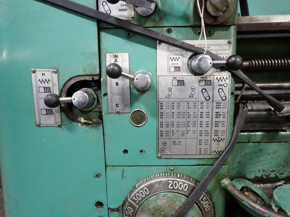 Harrison 12' X 19" Lathe