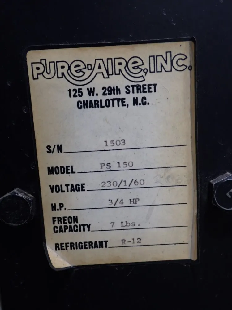 Pure-aire Air Dryer - Ps 150