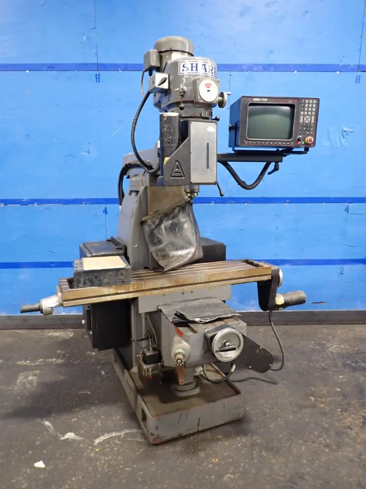 Sharp 51" X 10" Cnc Vertical Mill