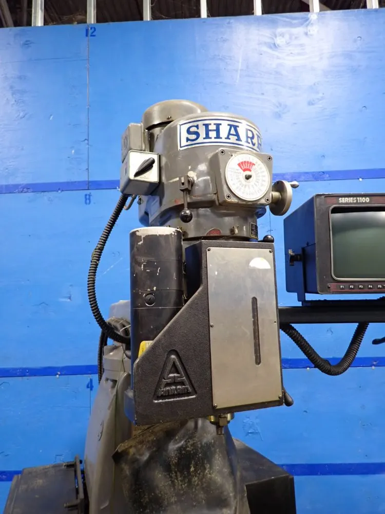 Sharp 51" X 10" Cnc Vertical Mill