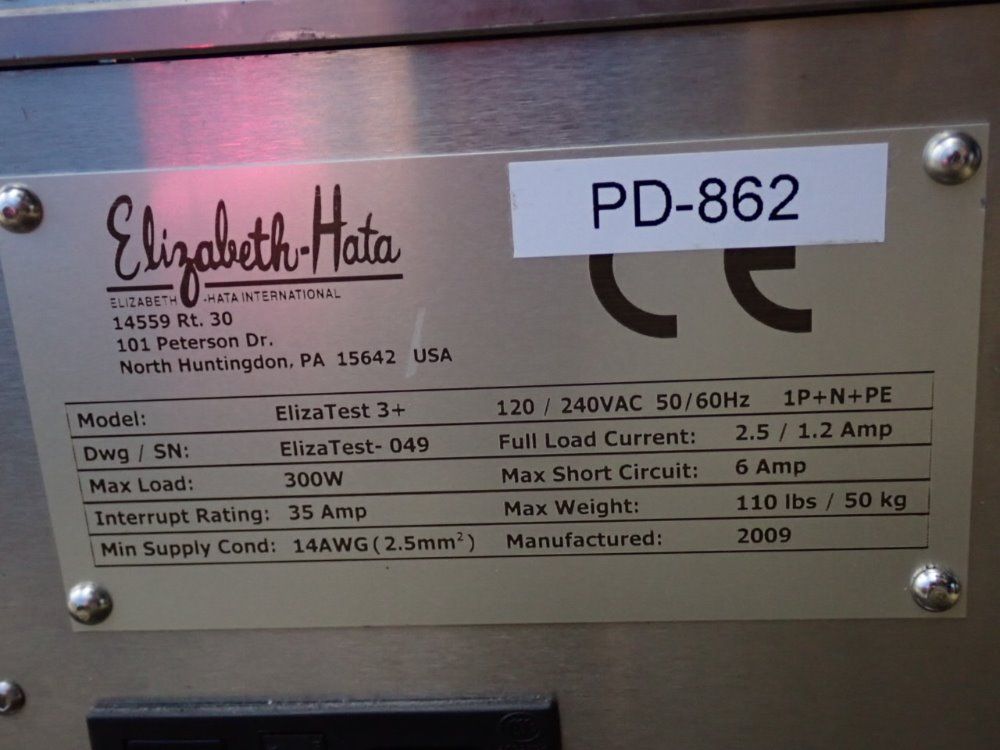 Elizabethhata Elizabethhata Elizatest 3 Tablet Testing Machine