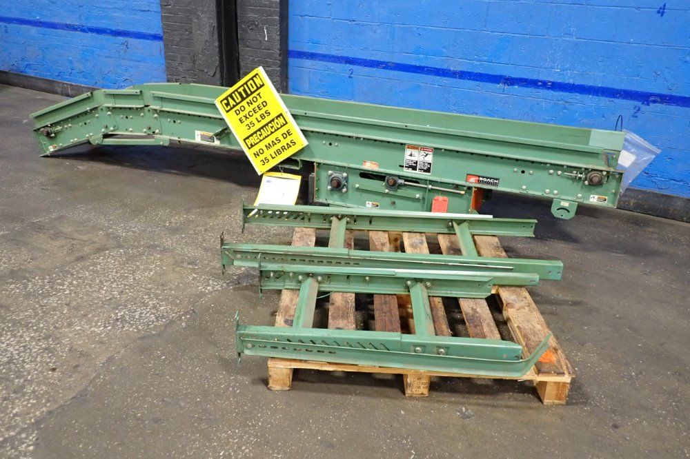 Roach Conveyors 12" X 142" Belt Belt Conveyor