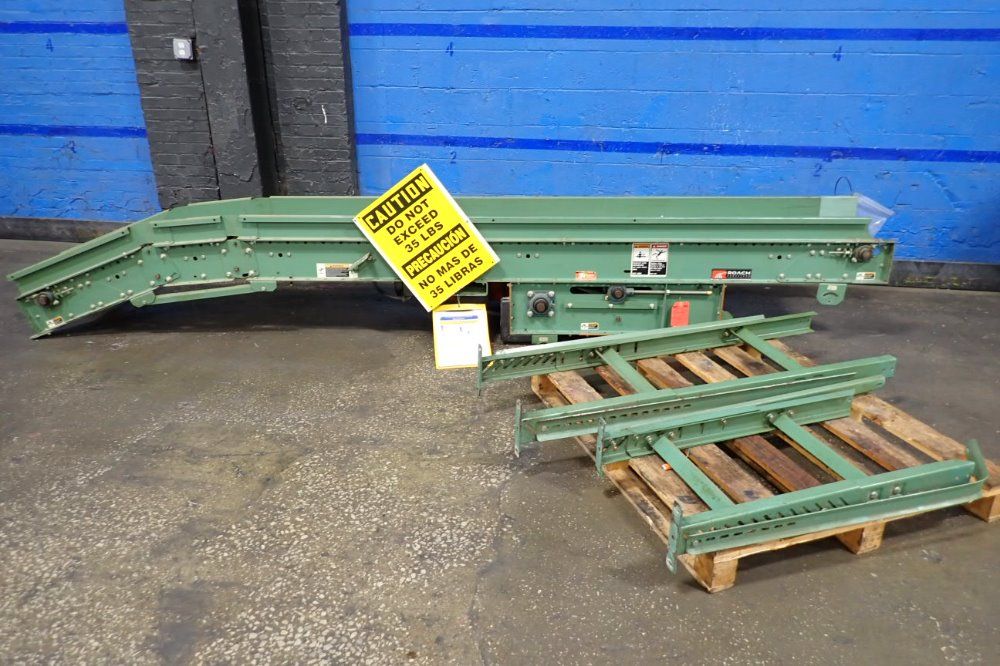 Roach Conveyors 12" X 142" Belt Belt Conveyor