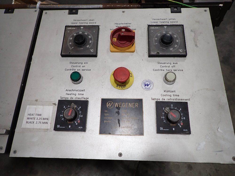 Wegener 6.5kw Plastic Bender - Bm301