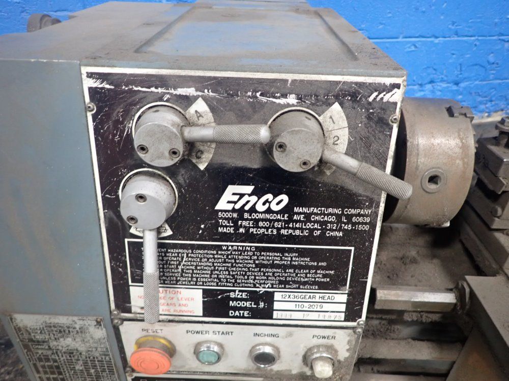 Enco 13" X 42" 110-2079 Lathe - 110-2079