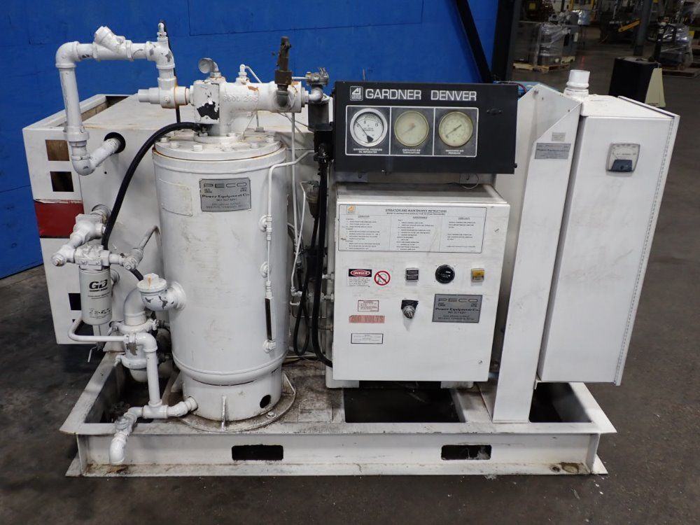 Gardner Denver 200psi@170acfm Rotary Screw Air Compressor - Electra-saver Ii Stg-50