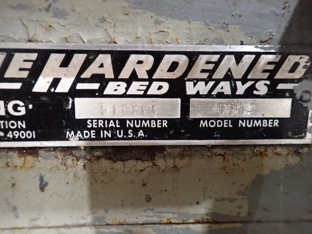 Clausing 12" X 36" Lathe - 5914