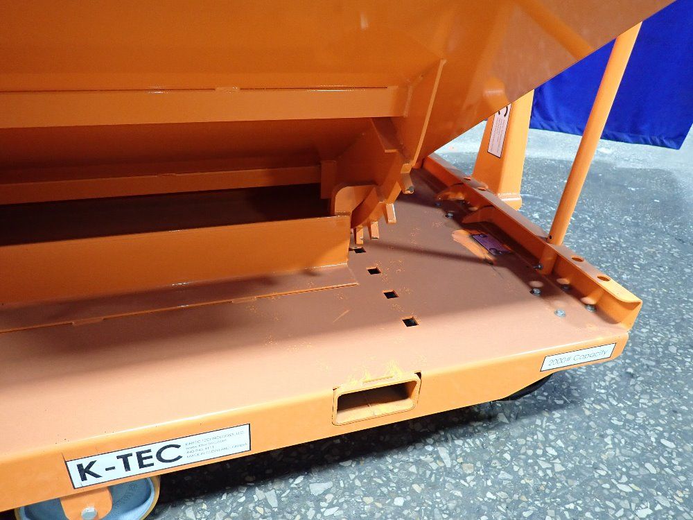 K-tec 2000 Lbs Self-dumping Hopper - 1825
