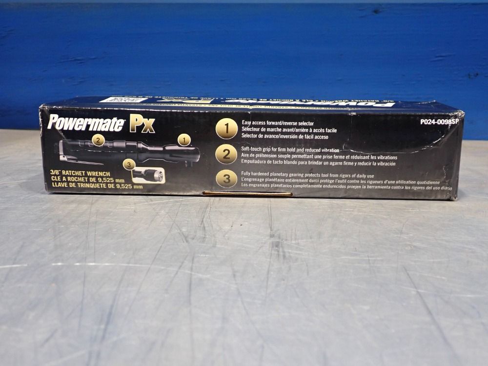 Powermate Px 60ft/lbs 3/8" Ratchet Wrench - P024-0098sp