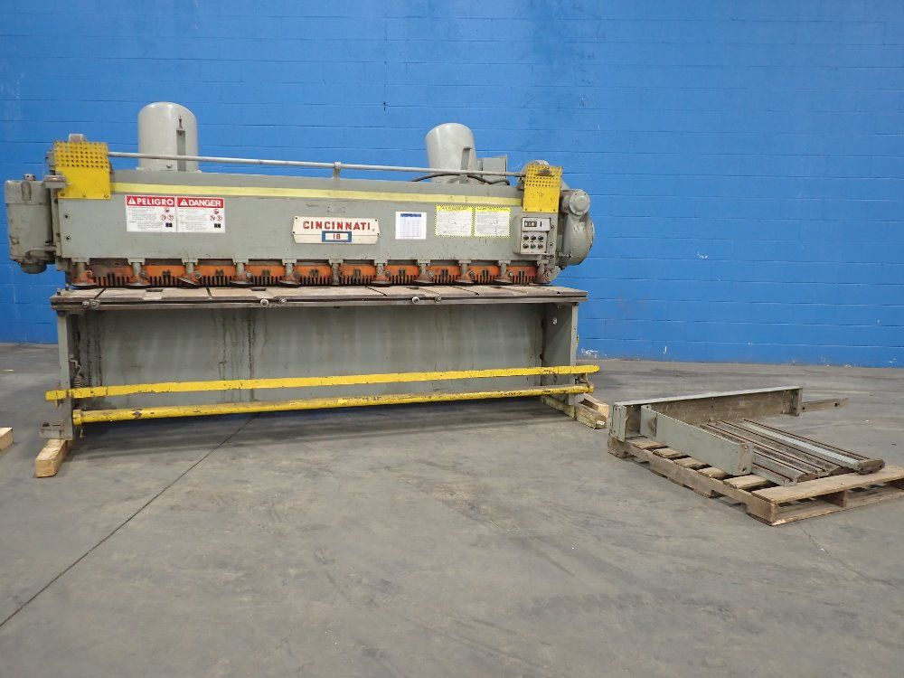 Used Cincinnati Shear | HGR Industrial Surplus