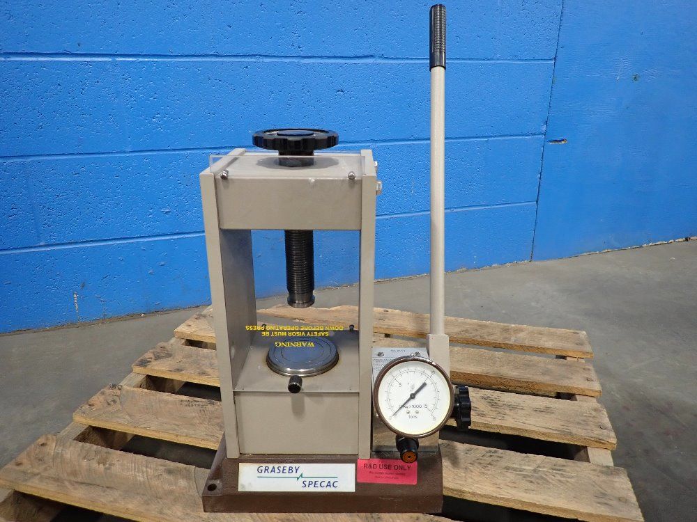 Graseby Specac Manual Hydraulic Press