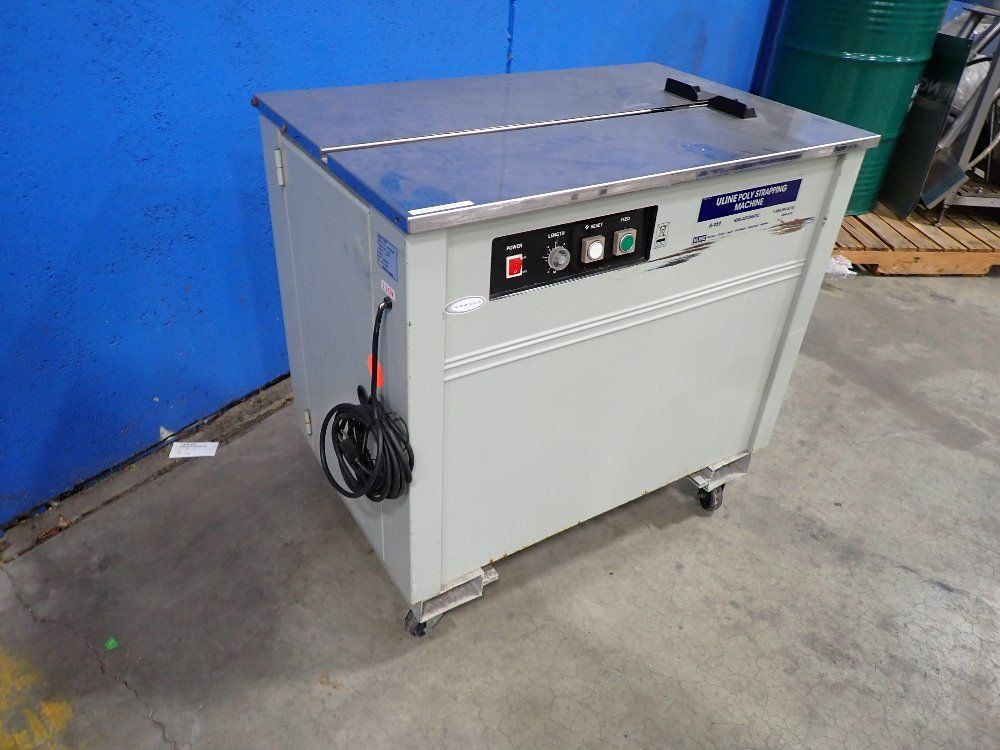 Used Uline Poly Strapping Machine HGR Industrial Surplus