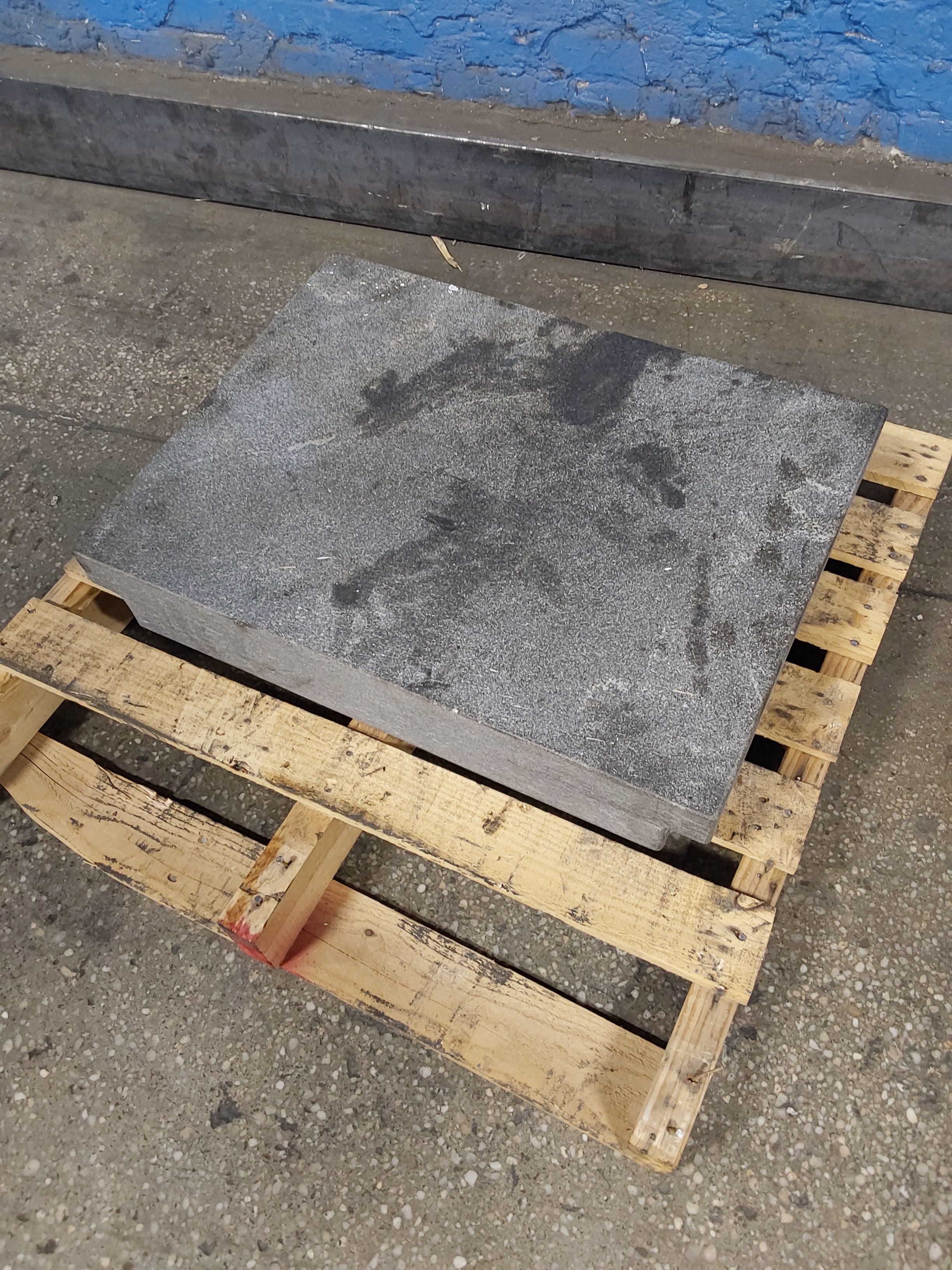 Used Granite Surface Plate HGR Industrial Surplus