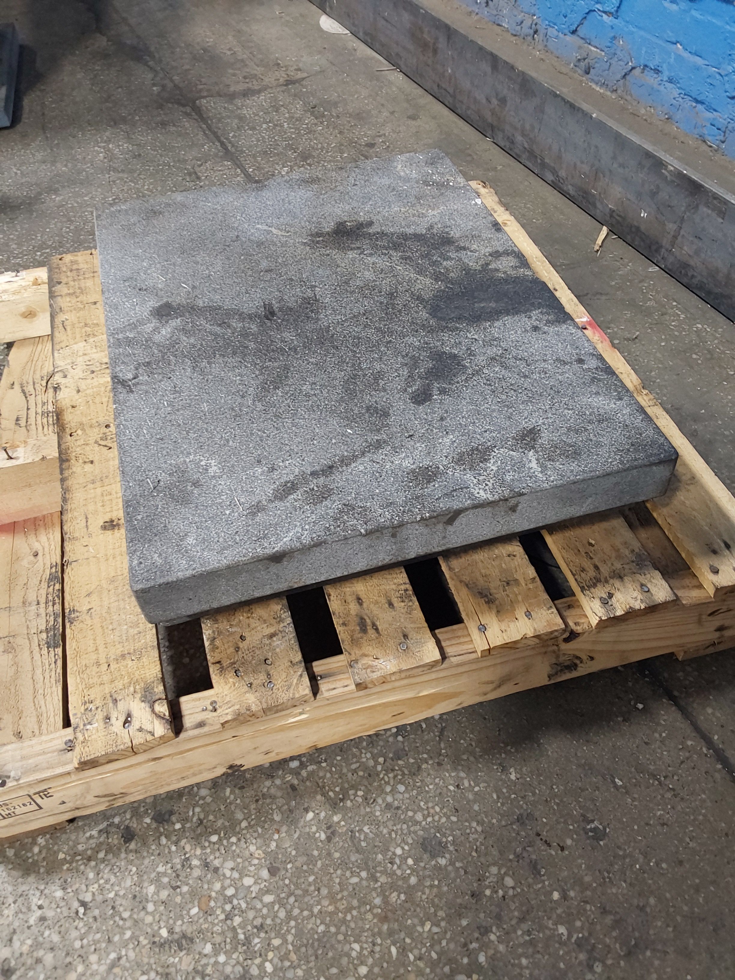 Used Granite Surface Plate HGR Industrial Surplus