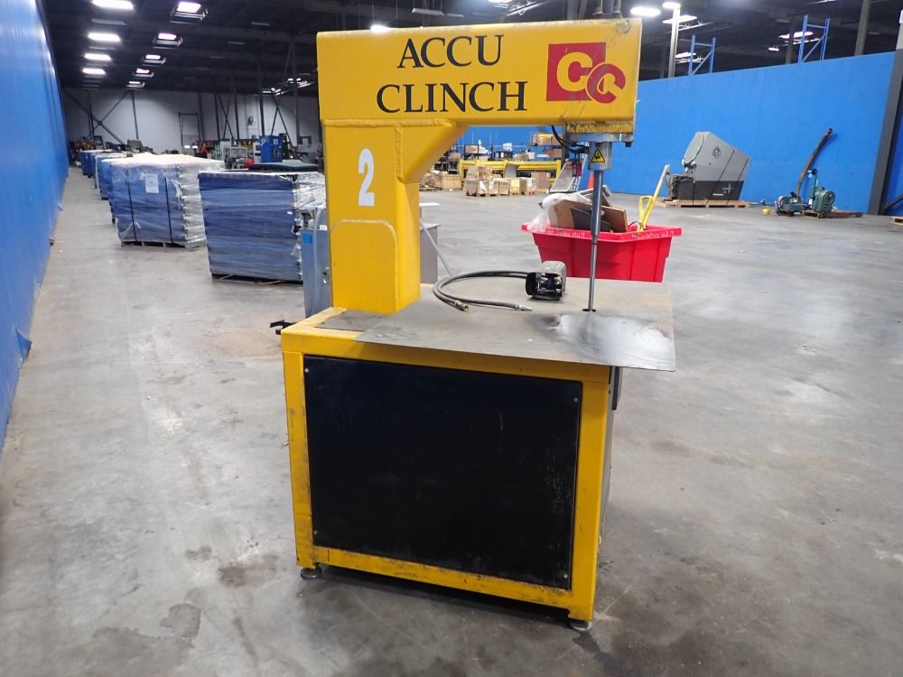 Used Computerized Cutters Accuclinch Channel Bender HGR Industrial...