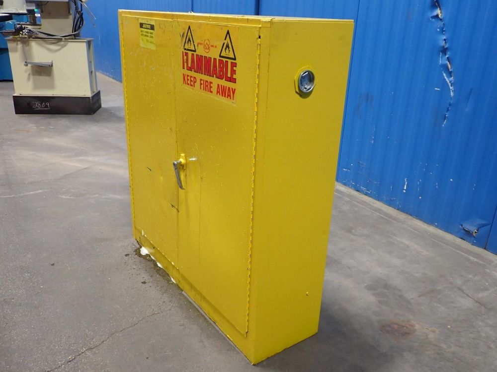 Used Justrite Flammable HGR Industrial Surplus