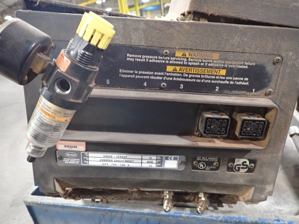 Used Nordson Hot Adhesive Application System HGR Industrial Surplus