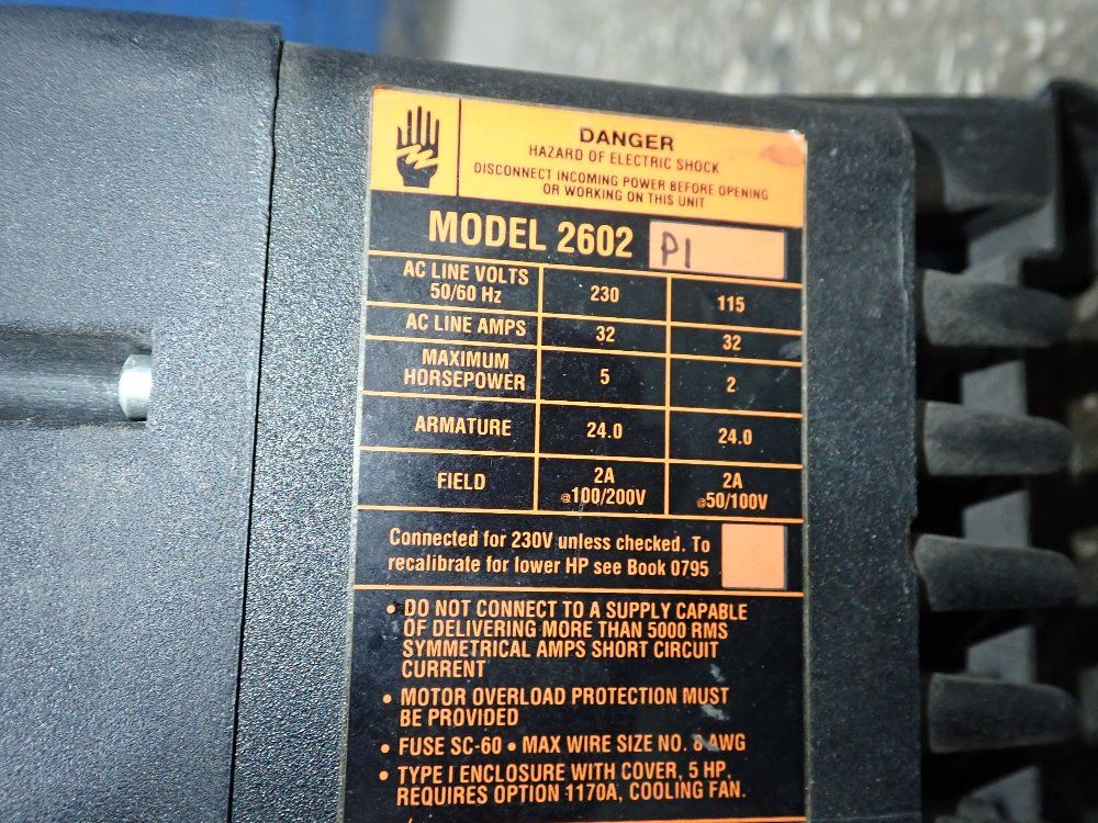 Fincor Motor Control - 2602p1