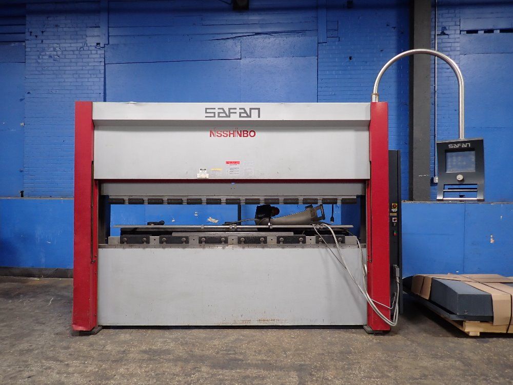 Used Safan CNC Press Brake HGR Industrial Surplus
