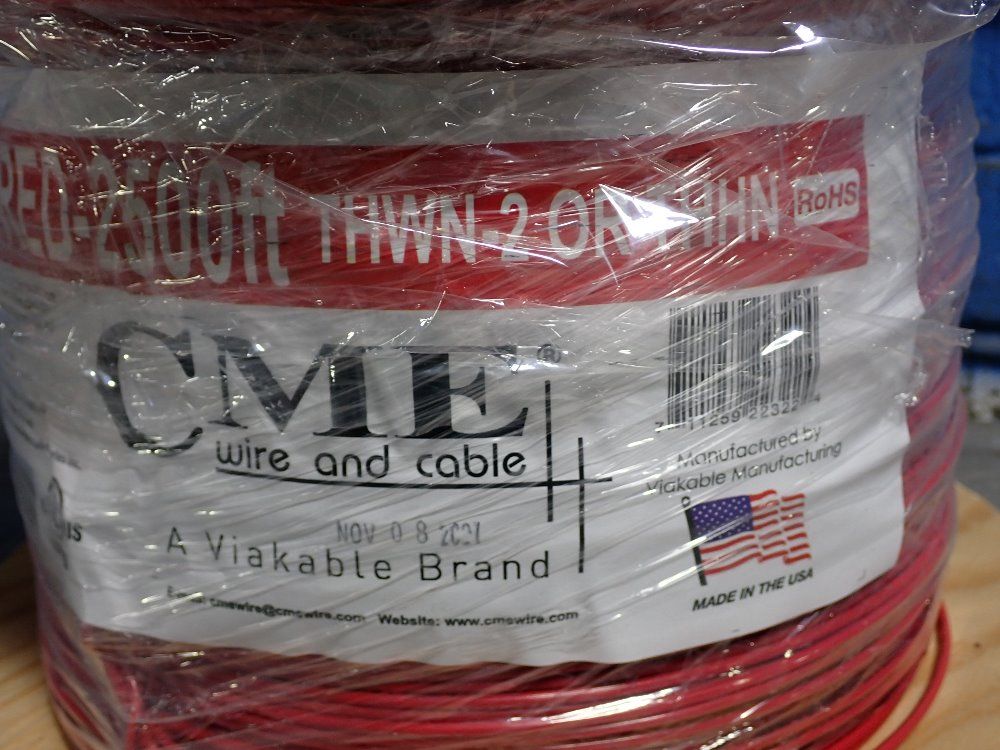 Cme 2500' Electrical Wire - 14solred