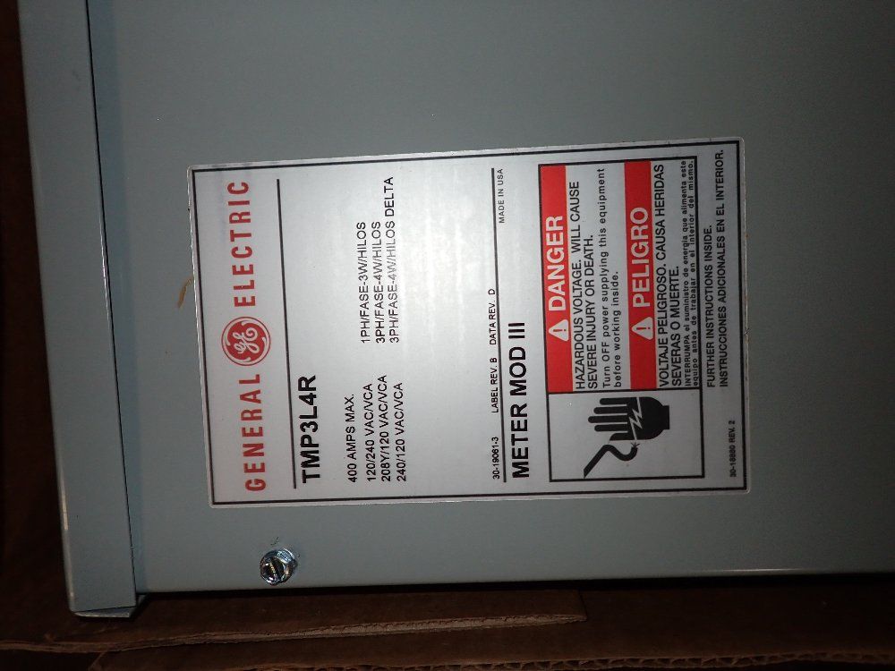 Ge Modulat Metering Main Module