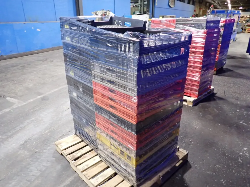 21" X 25 1/2" Plastic Crates
