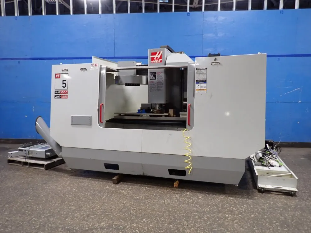 Haas 2004 Haas Vf5b40 Cnc Vmc