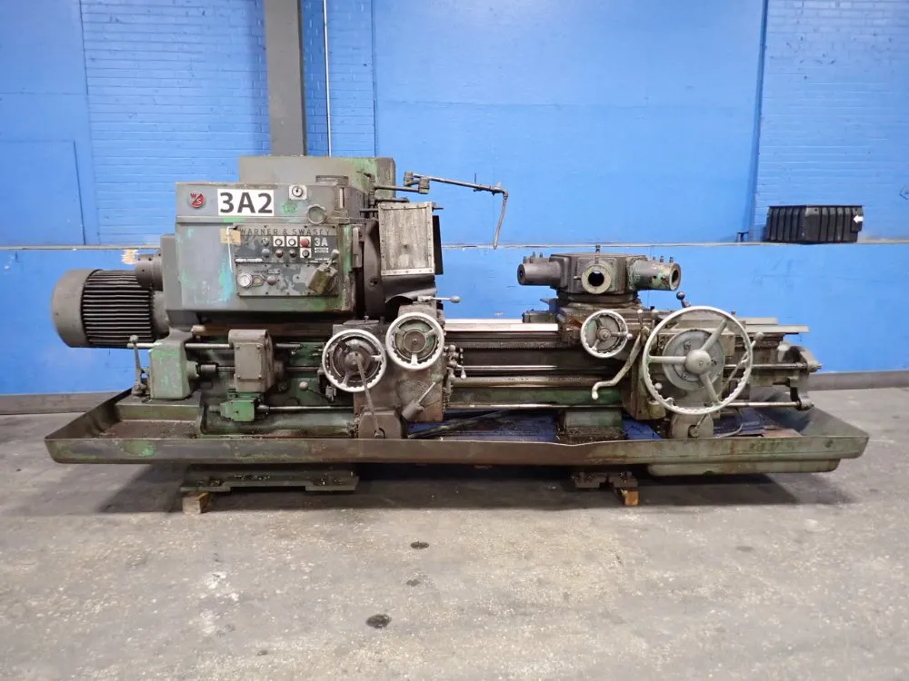 Warner & Swasey 22" X 50" 3a / 3-3500 Turret Lathe - 3a / 3-3500