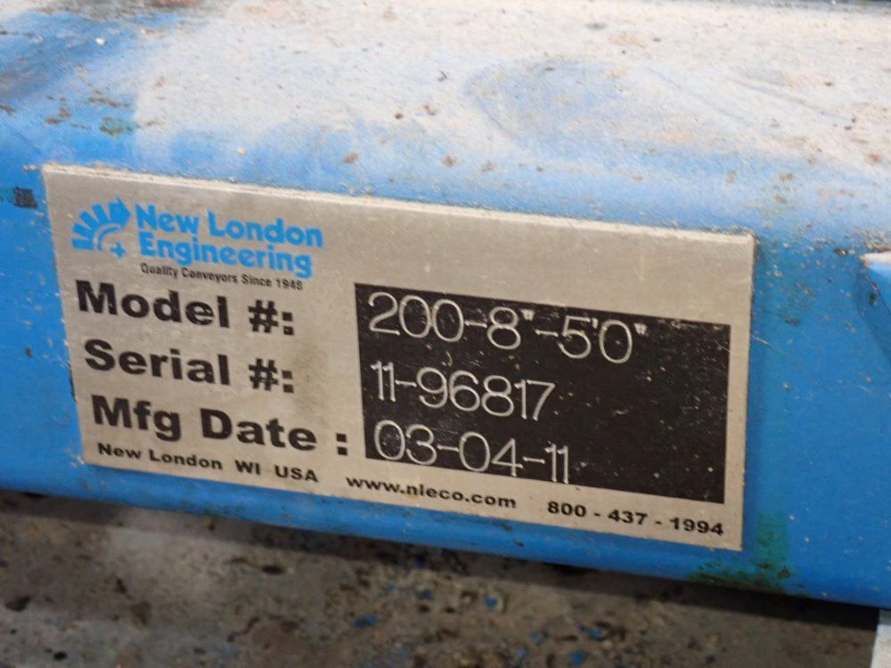 New London Engineering Power Belt Conveyor