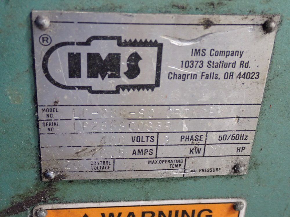 Ims Ims 20 Hp Granulator