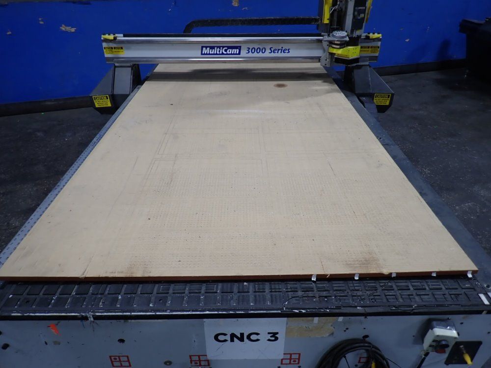 Multicam 61" X 121" 3000 Series Cnc Router - 3000 Series