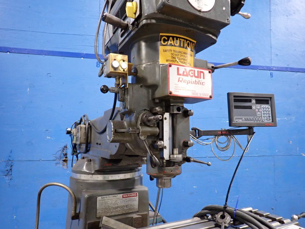 Lagun 10" X 50" Ftv-2s Vertical Mill - Ftv-2s