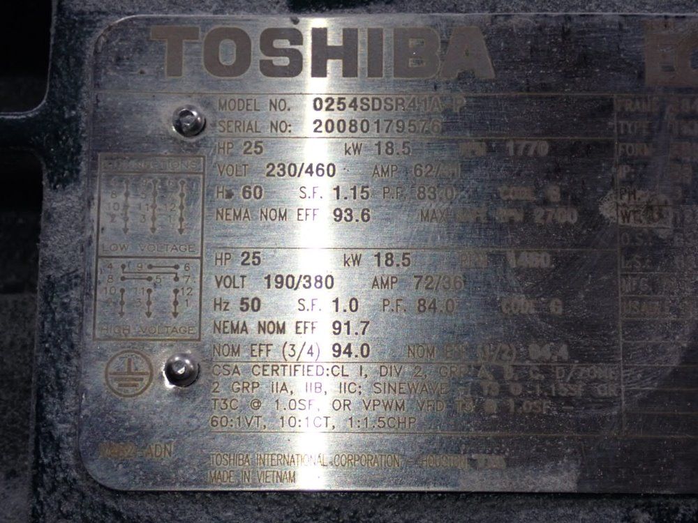 Horsburgh & Scott 25 Hp 25 Hp Gear Drive - 120-d