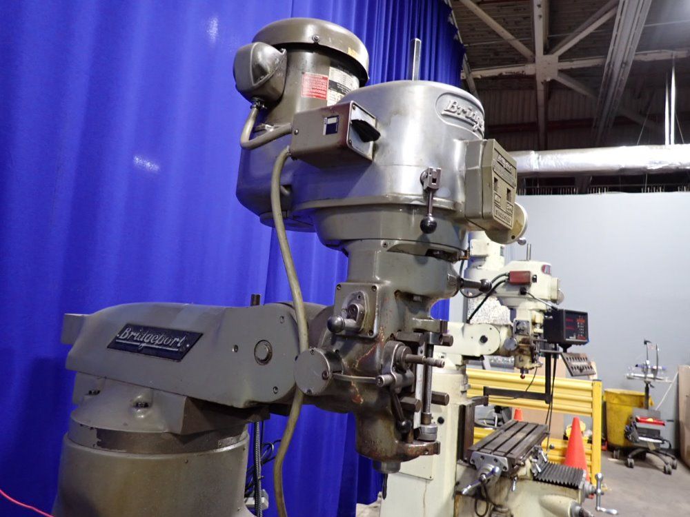 Bridgeport 9"x42" 1990 Bridgeport Vertical Mill