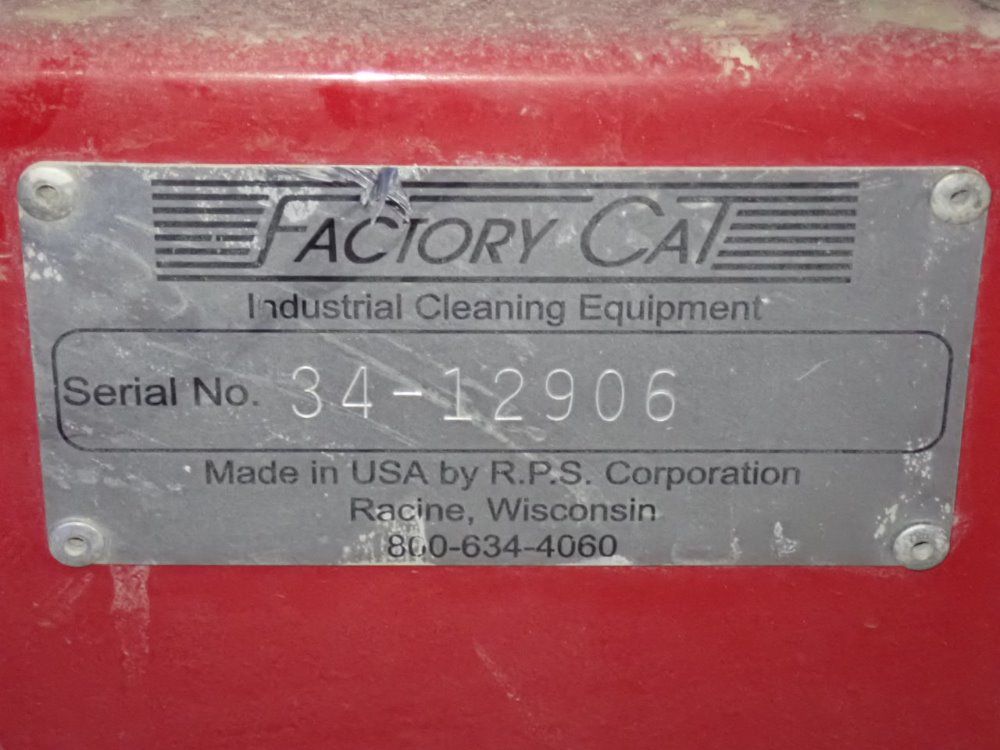 Factory Cat Factory Cat 34 Floor Scrubber