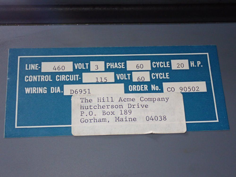 Hill Acme 7a Iron Worker - 7a