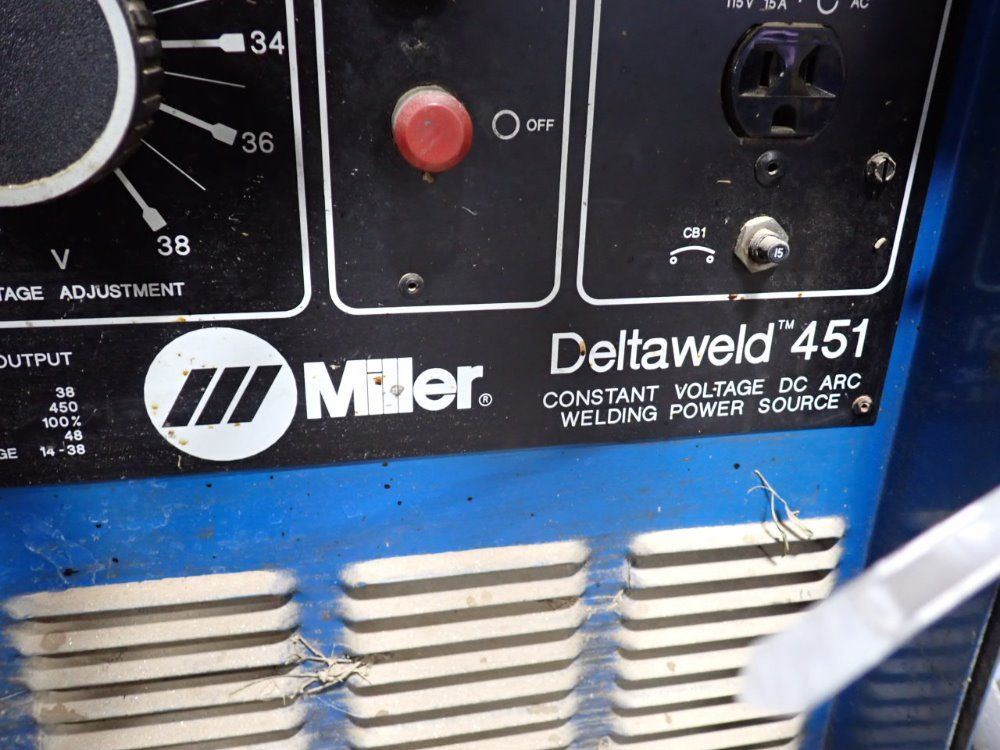 Miller Miller Deltaweld 451 Welder
