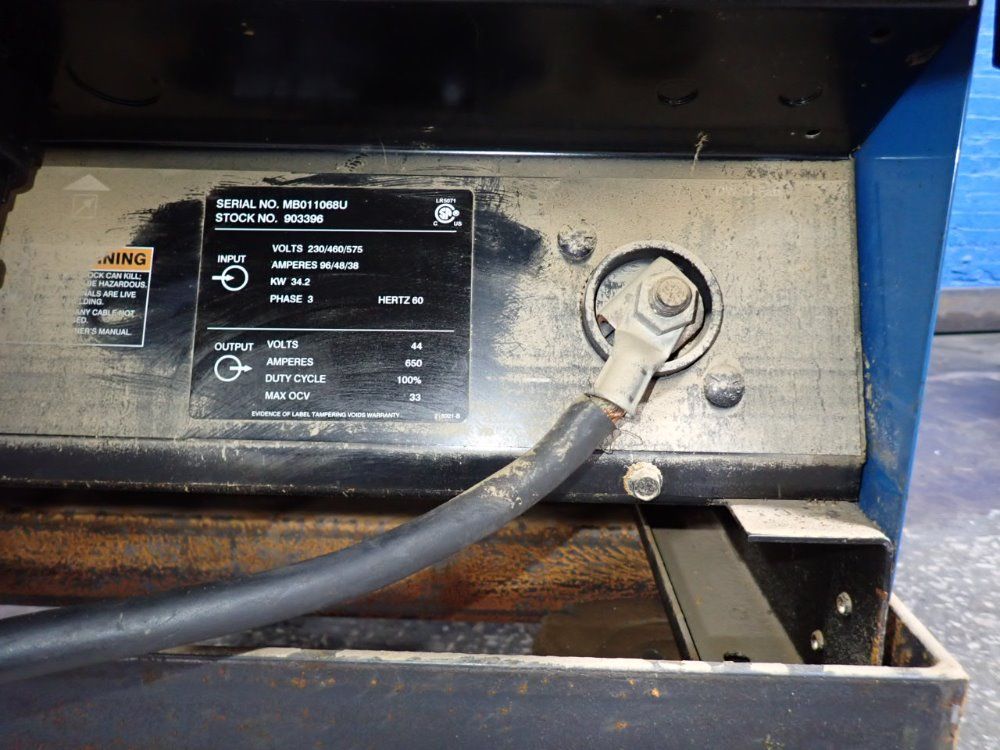 Miller Miller Deltaweld 652 Welder